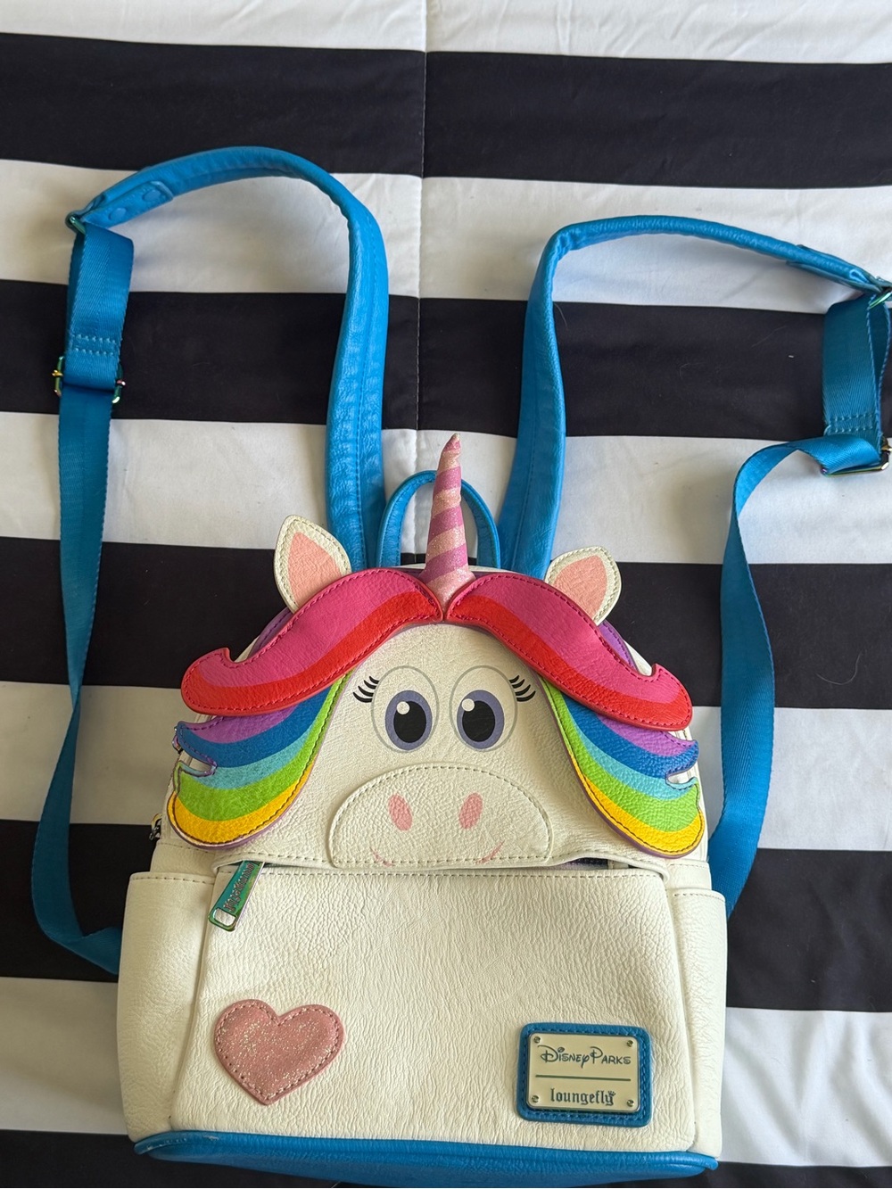Disney loungefly Inside Out Unicorn mini backpack Pixar
